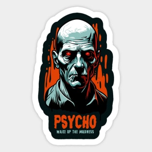 PSYCHO Sticker